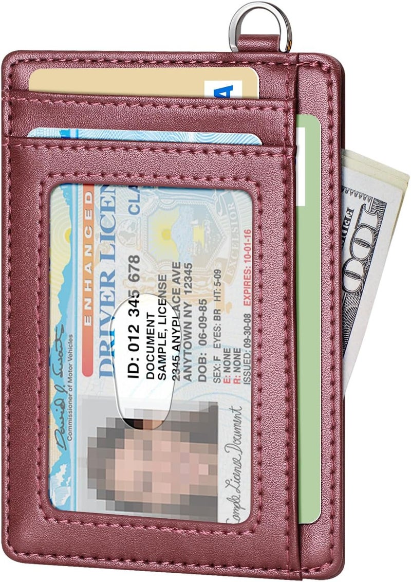 FurArt محفظة نحيفة وعصرية، محافظ جيب أمامي، حجب RFID، حامل بطاقات ائتمان للرجال - Image 2
